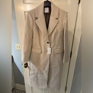 MANGO tan Tailored Coat!